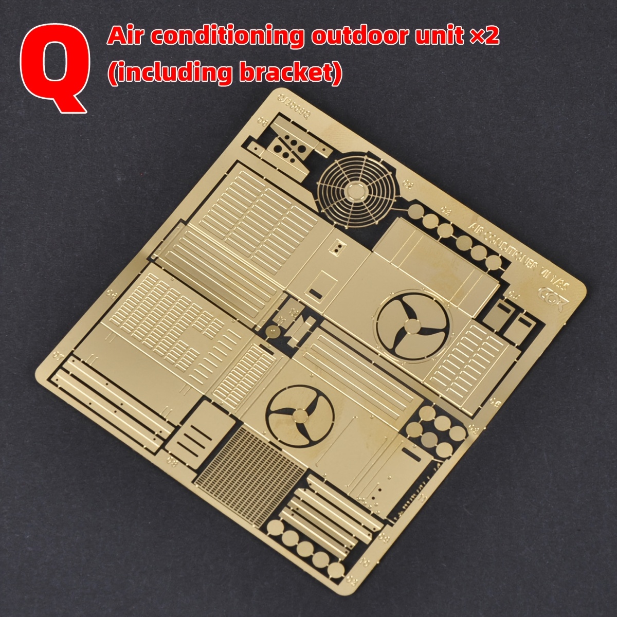 1/35 Scale Model Kit, Photo Etch Building Window